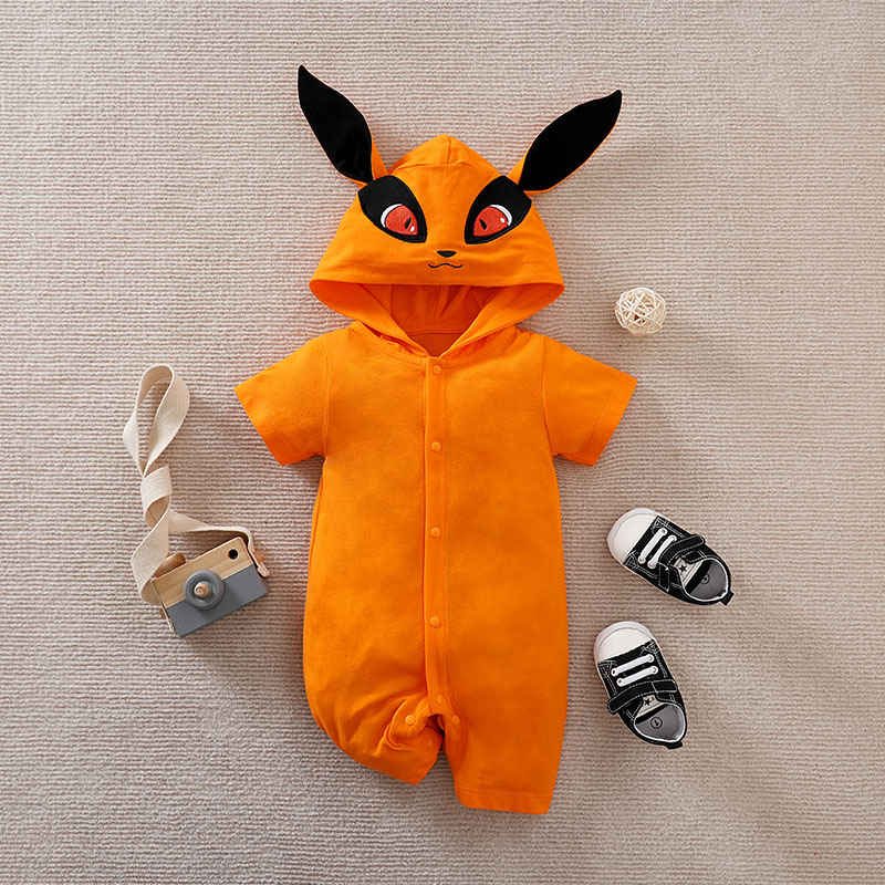 Spiderman Jumpsuit Kids - Newborn Clothing Cute Anime Fox Role-Playing