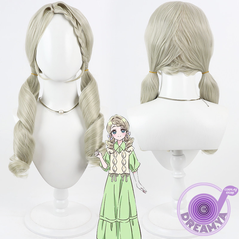 Anime Cosplay Wig Heat Resistant - Kurusu Eriza Cosplay Wig Light Green