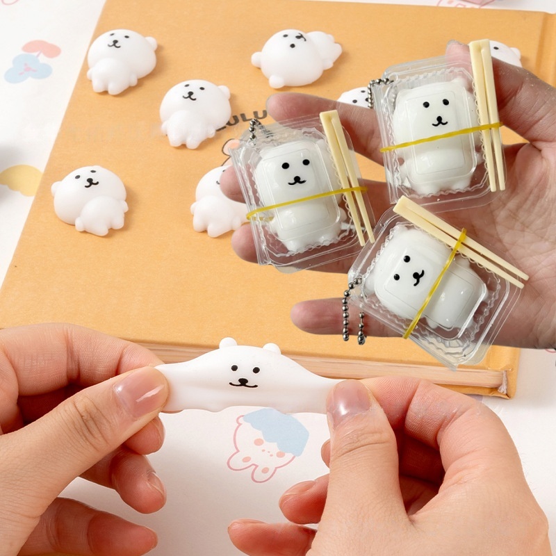 Prank Toys - Lunch Box Squishy JOKE Bear Kawaii