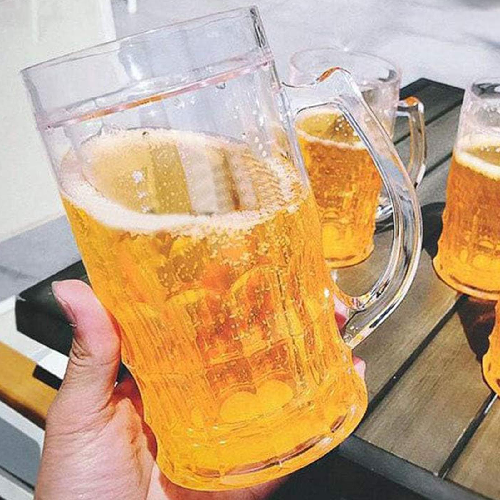 Prank Toys - Fake Beer Mug Funny Water Cup,