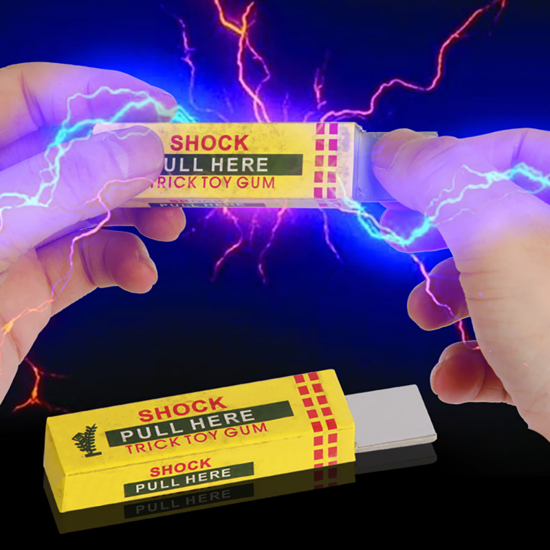 Shock Pen Prank Toy - Electric Shock Joke Chewing Gum Pull