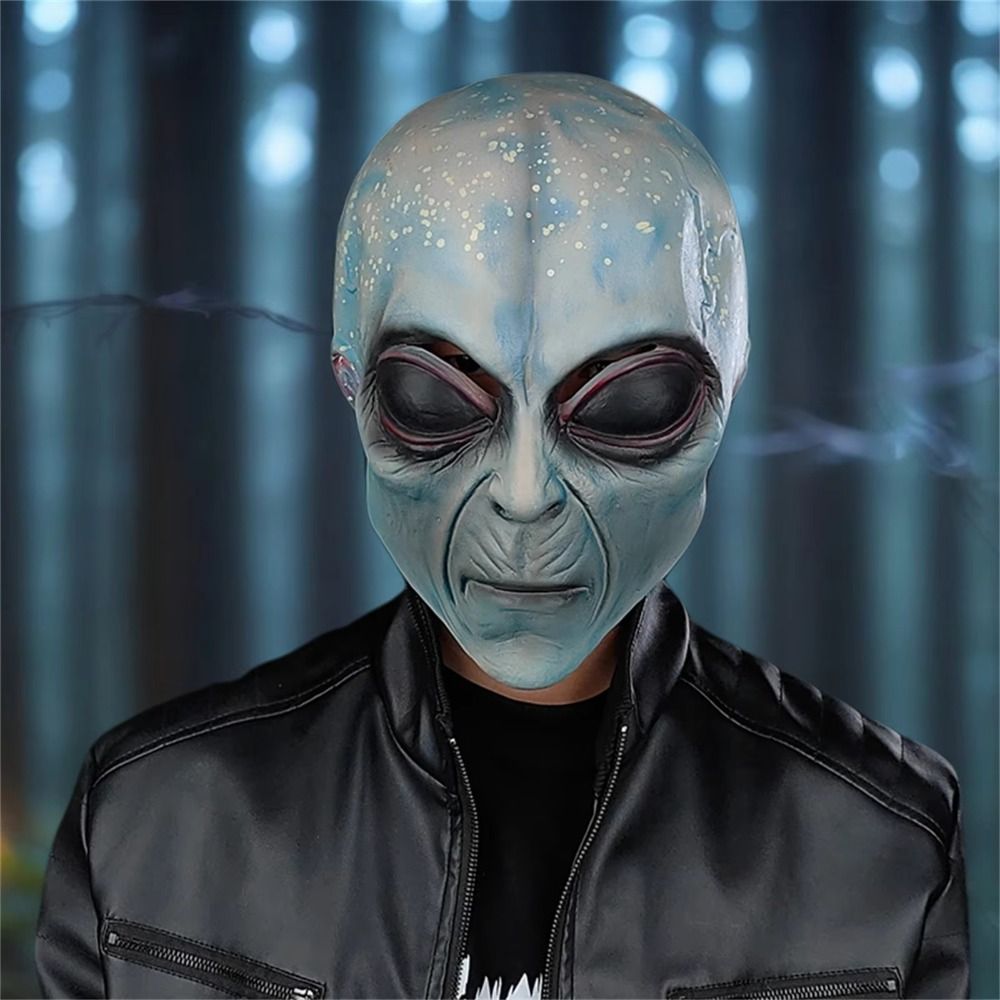 Latex Alien Mask Realistic - Latex Material Alien Mask Full Head