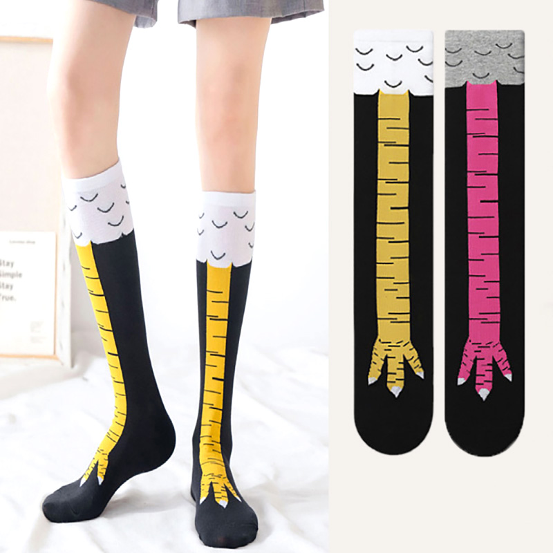 Funny Chicken Leg Socks - Unisex Funny Socks Cute Chicken Feet