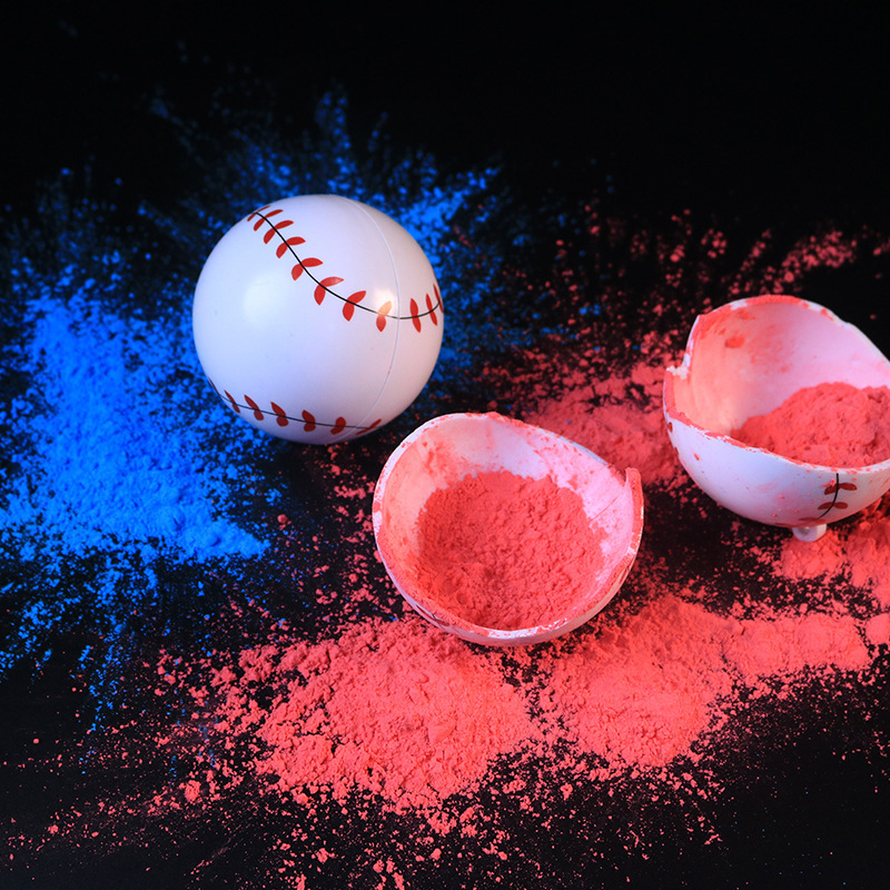 Party Supplies - Gender Reveals Powder Baseball Golf Football