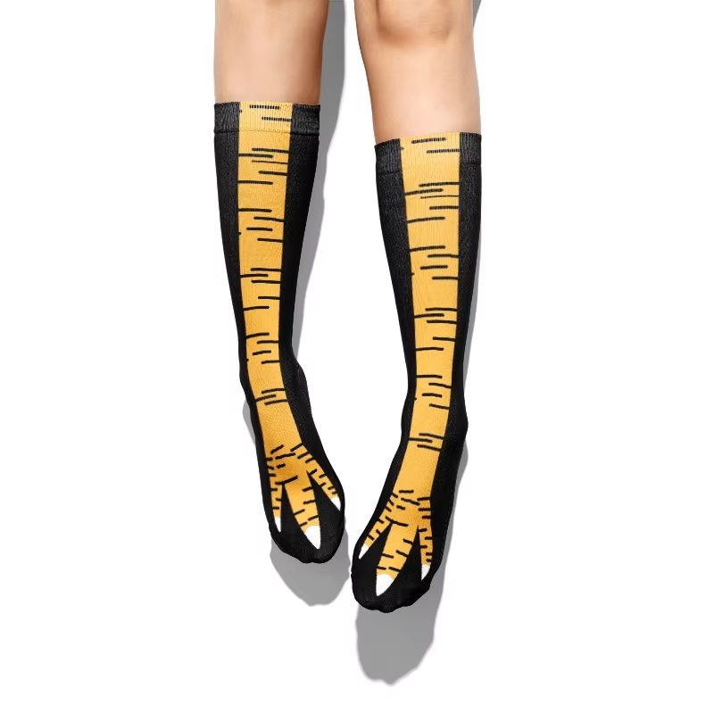 Funny Chicken Leg Socks - 3D Funny Creative Chicken Foot Claw
