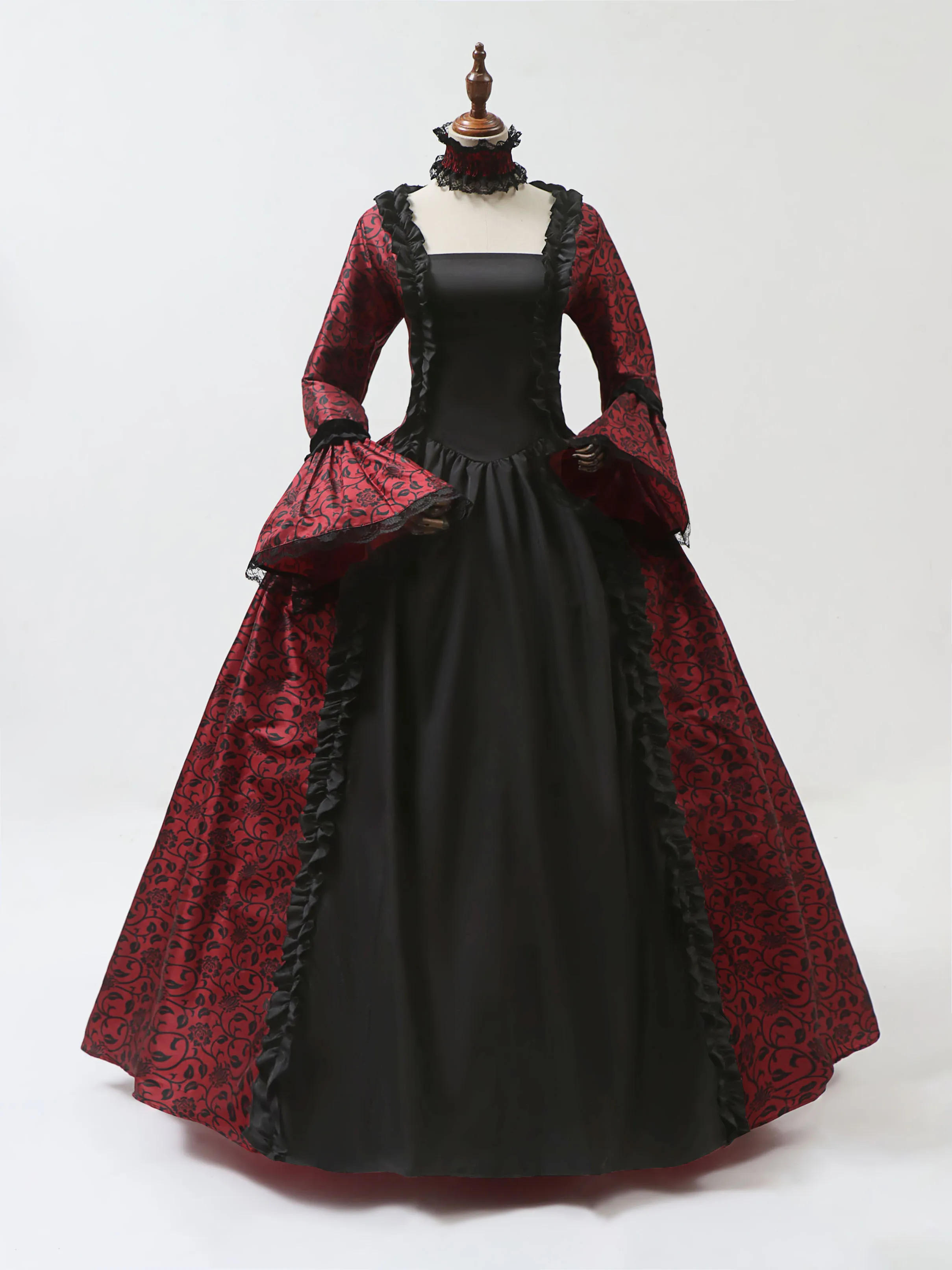 Medieval Renaissance Dress Women - Cosplay Marie Antoinette Dress Medieval Flare