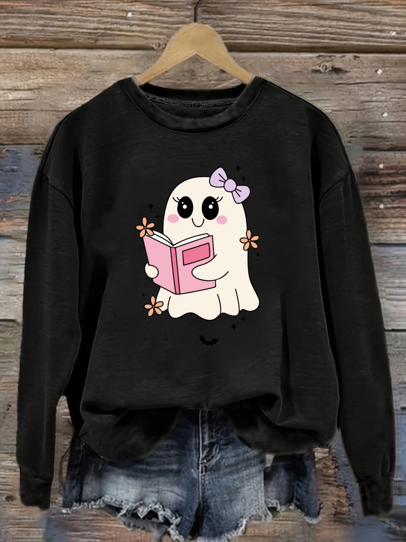 Costumes - Women's Casual Long Sleeve Crew Neck