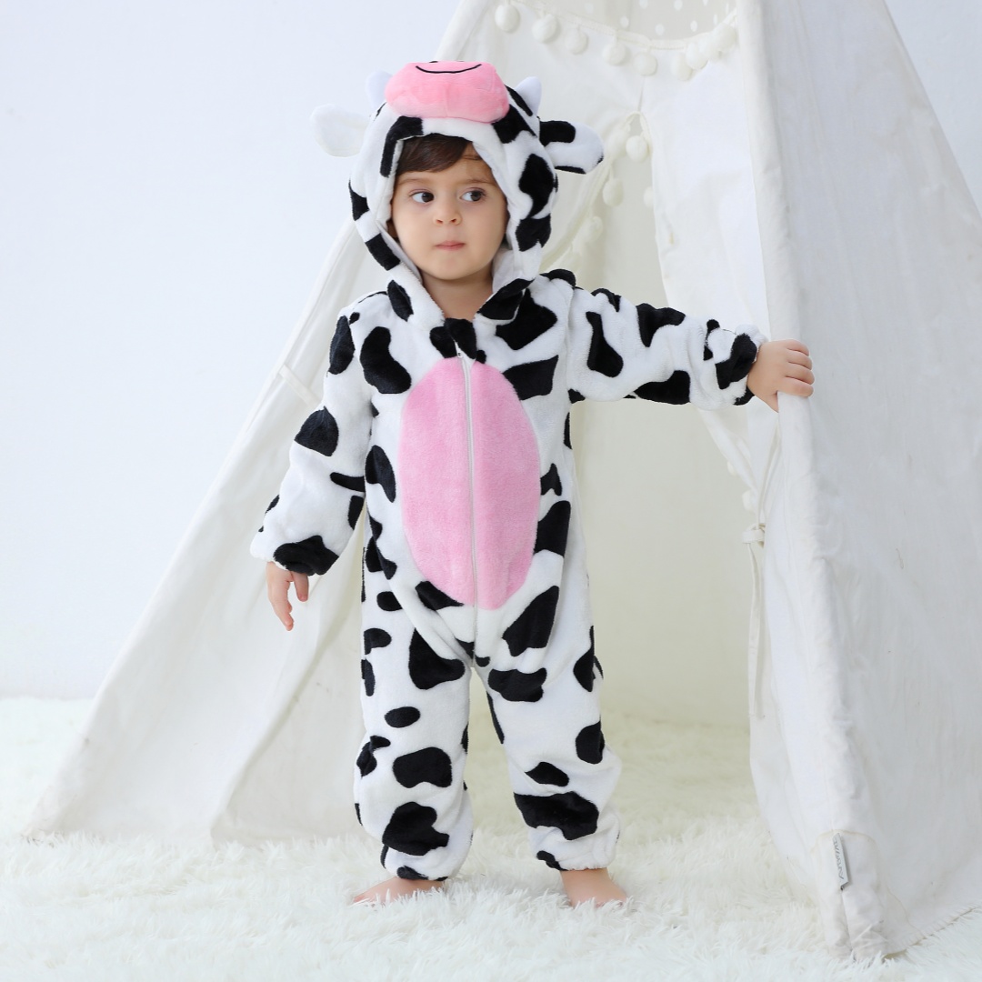 Spiderman Jumpsuit Kids - Inflant Newborn Rompers Kigurumi Winter Animal