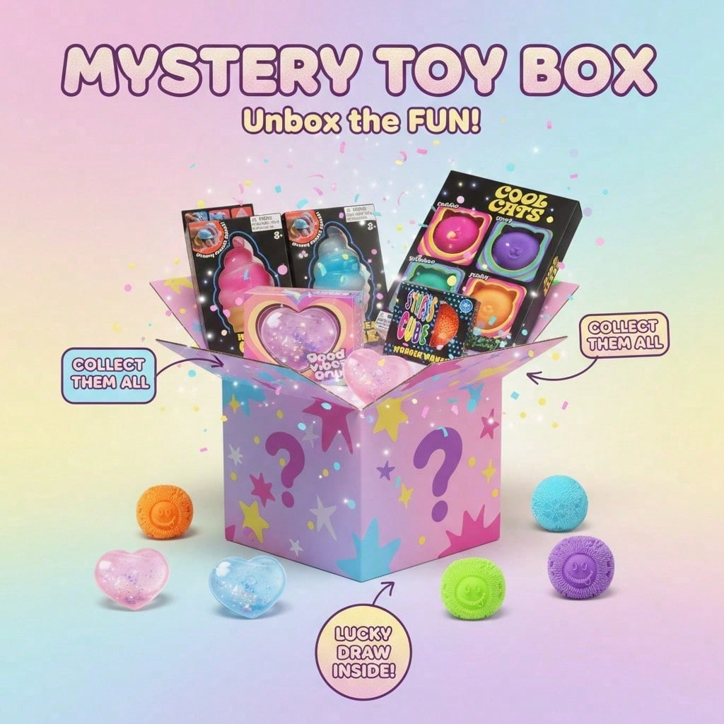 100+Pcs Sensory Squishy Blind  - огляд і ціна Novelty Gifts