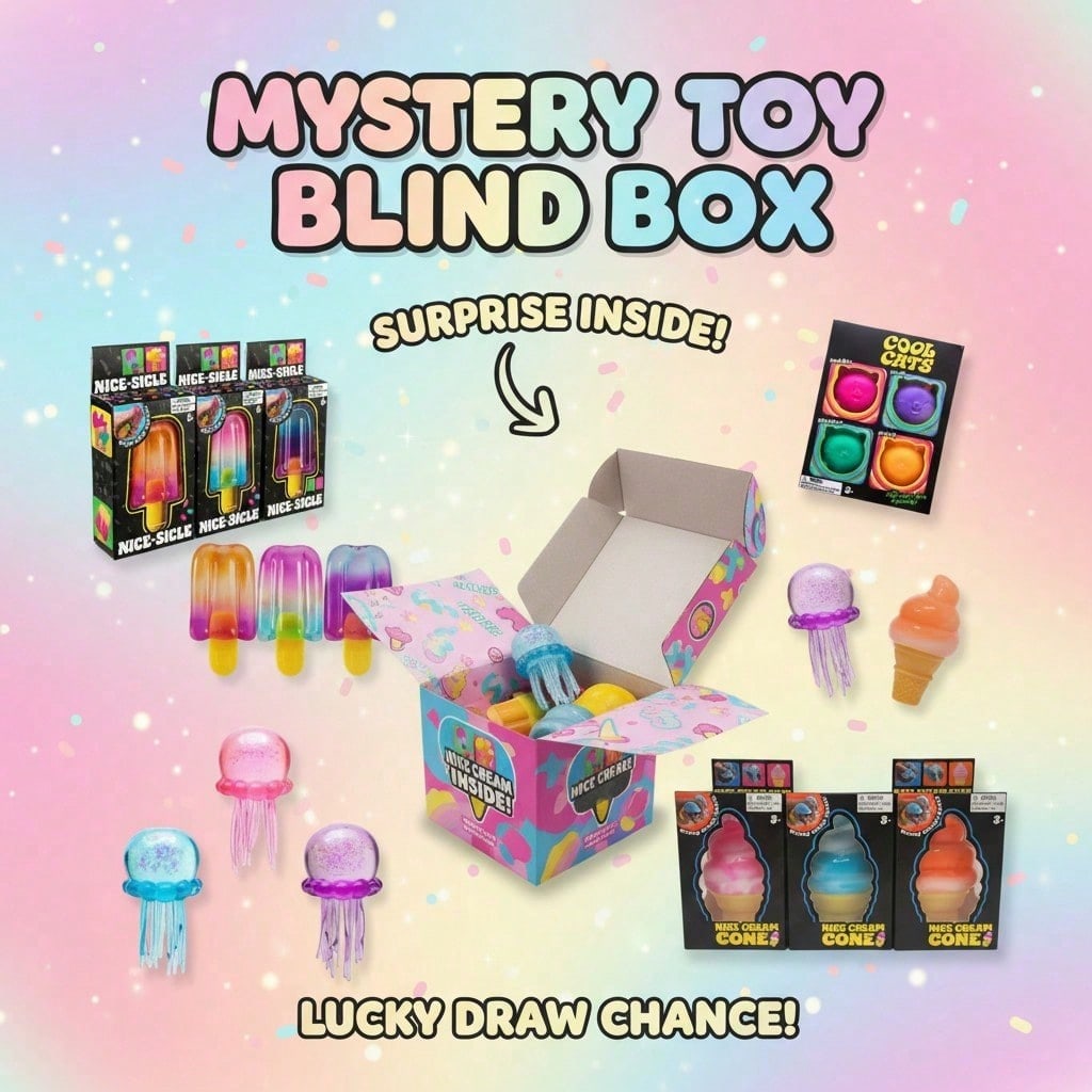 100+Pcs Sensory Squishy Blind  - огляд і ціна Novelty Gifts