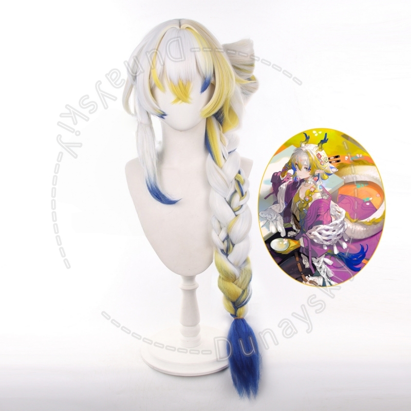 Arknights Shu Lunar New Year L - огляд і ціна Anime Cosplay Wig Heat Resistant