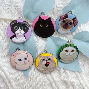 10pcs cartoon animal cat ename - огляд і ціна Party Supplies