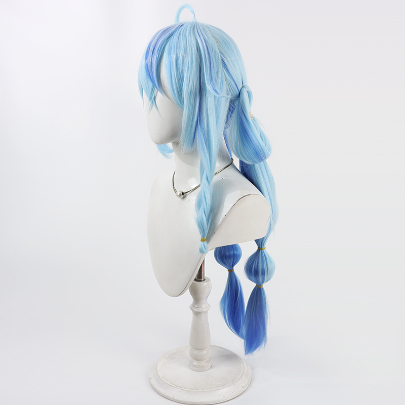 Yukihana Lamy Cosplay Wig Vtub - огляд і ціна Anime Cosplay Wig Heat Resistant