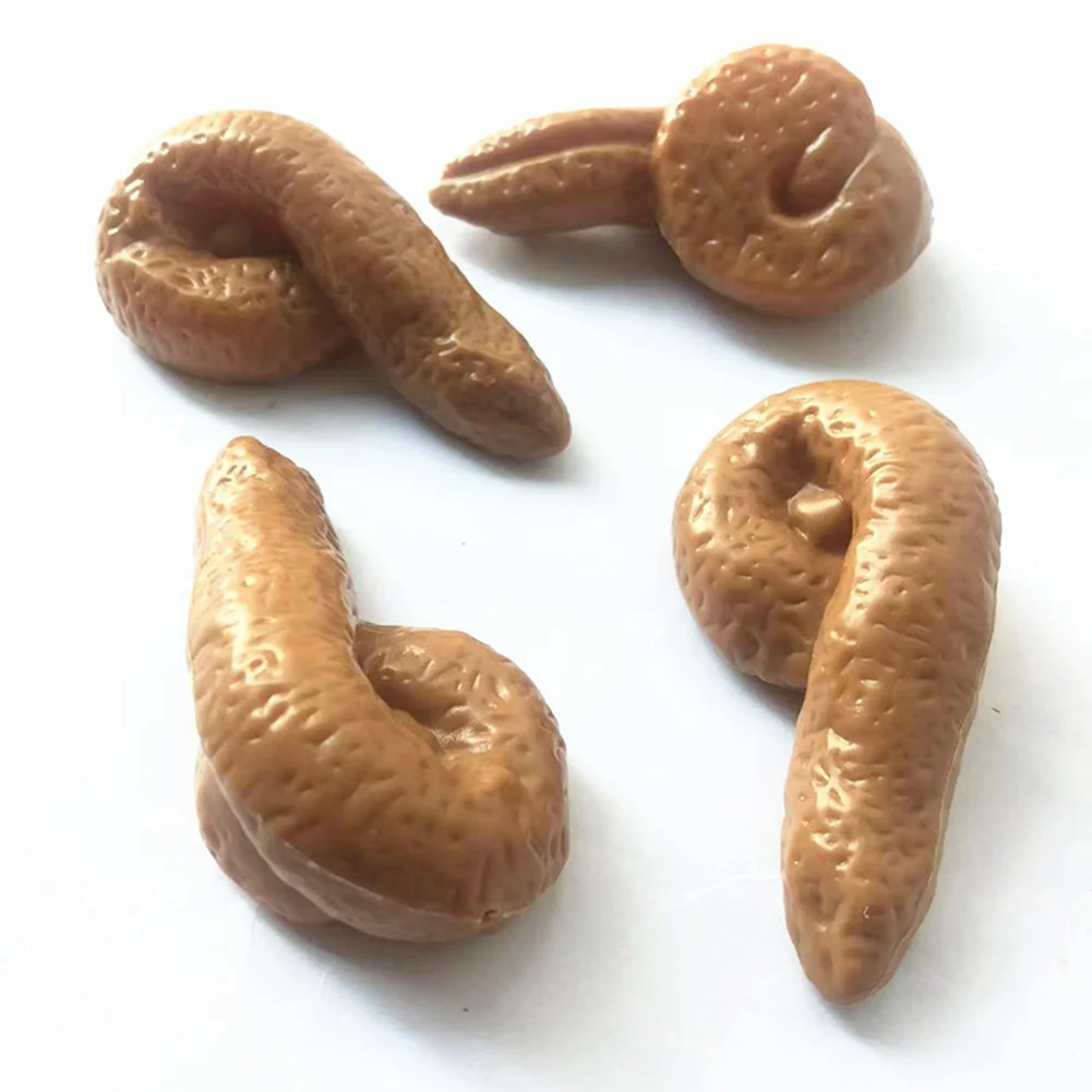 3pcs Realistic Soft Fake Dog P - огляд і ціна Fake Poop Gag Gift