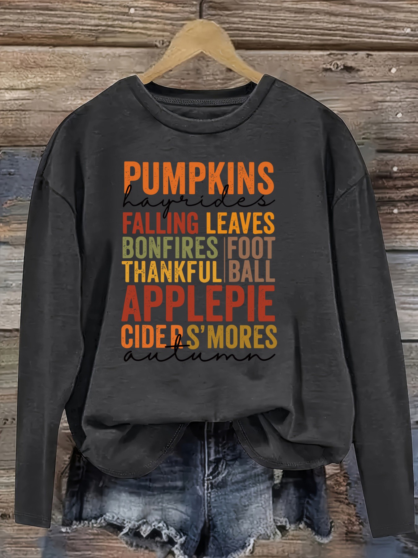 Women's Casual Long Sleeve Cre - огляд і ціна Costumes