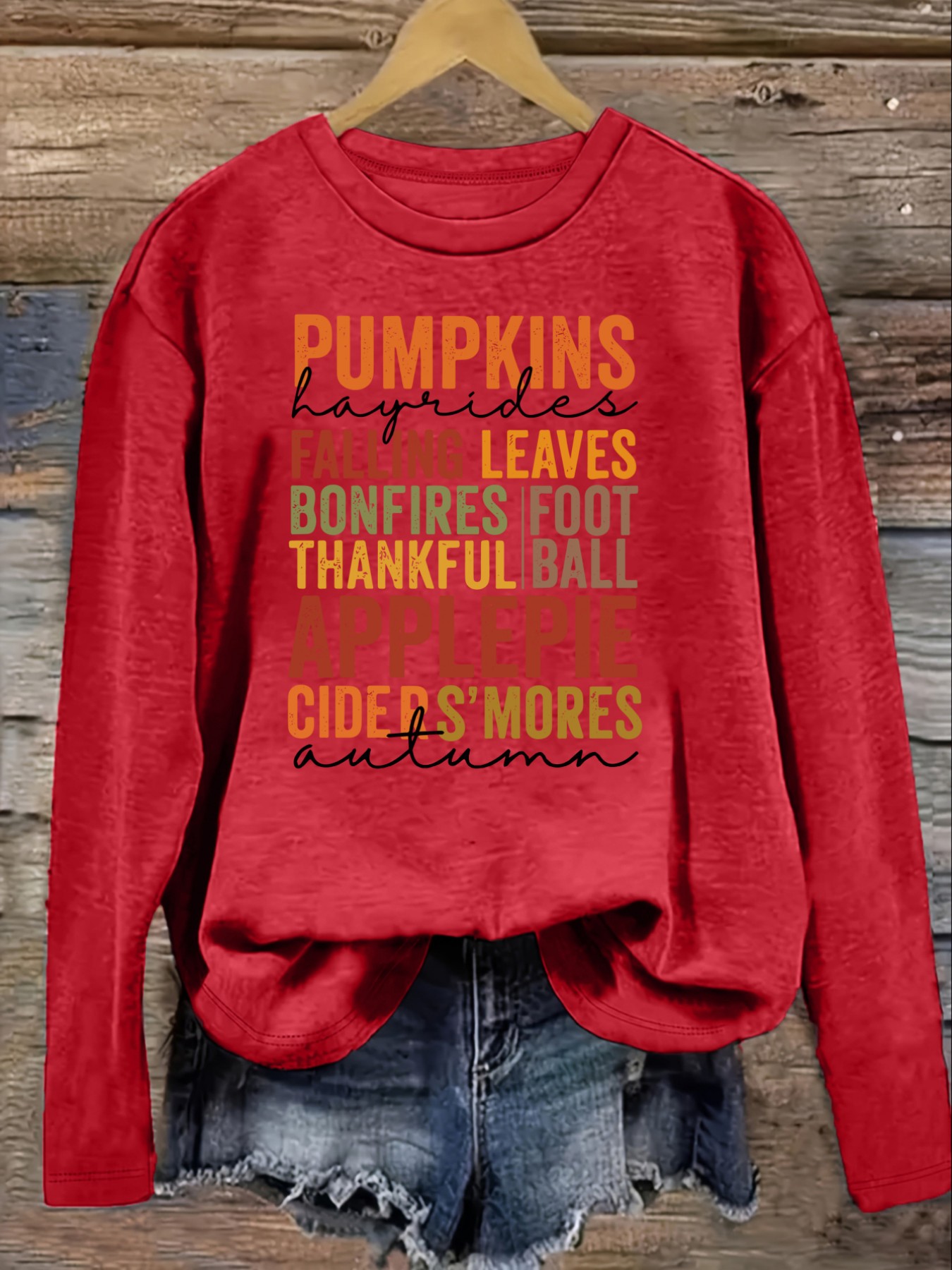 Women's Casual Long Sleeve Cre - огляд і ціна Costumes