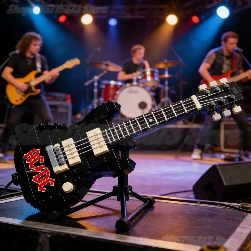 Brick Guitar Model Kit DIY Min - огляд і ціна Novelty Gifts