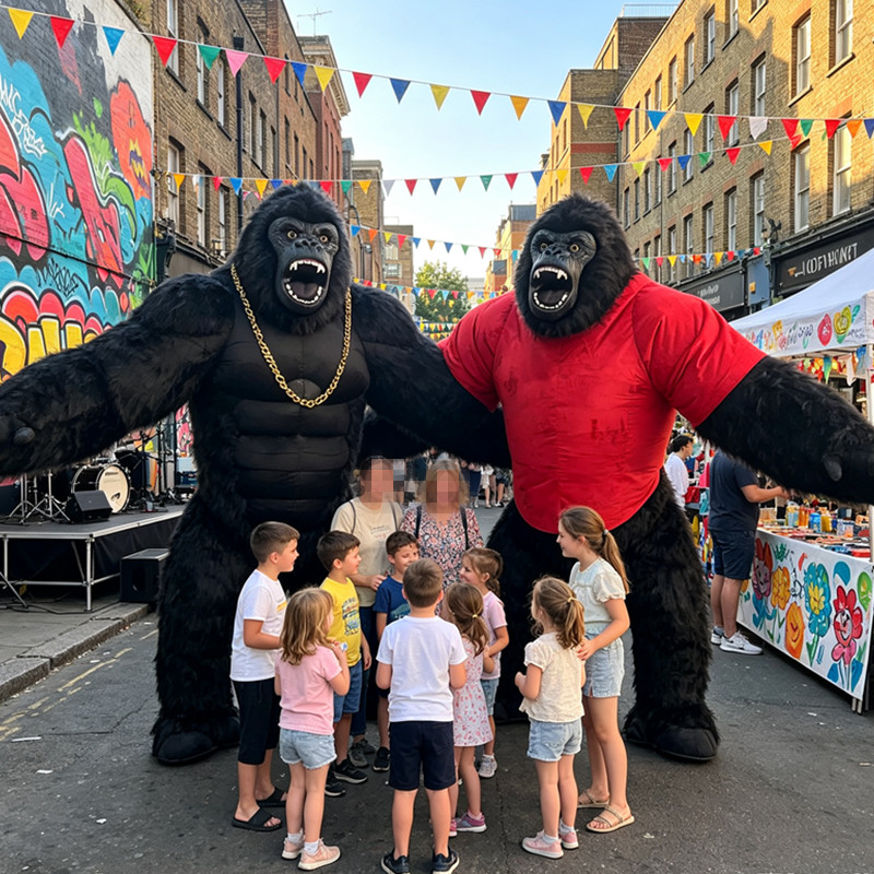 Inflatable Gorilla Cartoon Dol - огляд і ціна Inflatable Dinosaur Costume Adult