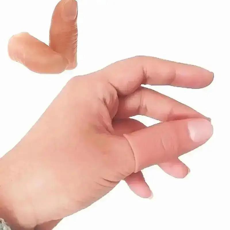 5Pcs/Set Hot Fakes Soft Thumb  - огляд і ціна Thumb Tip Magic Trick Set