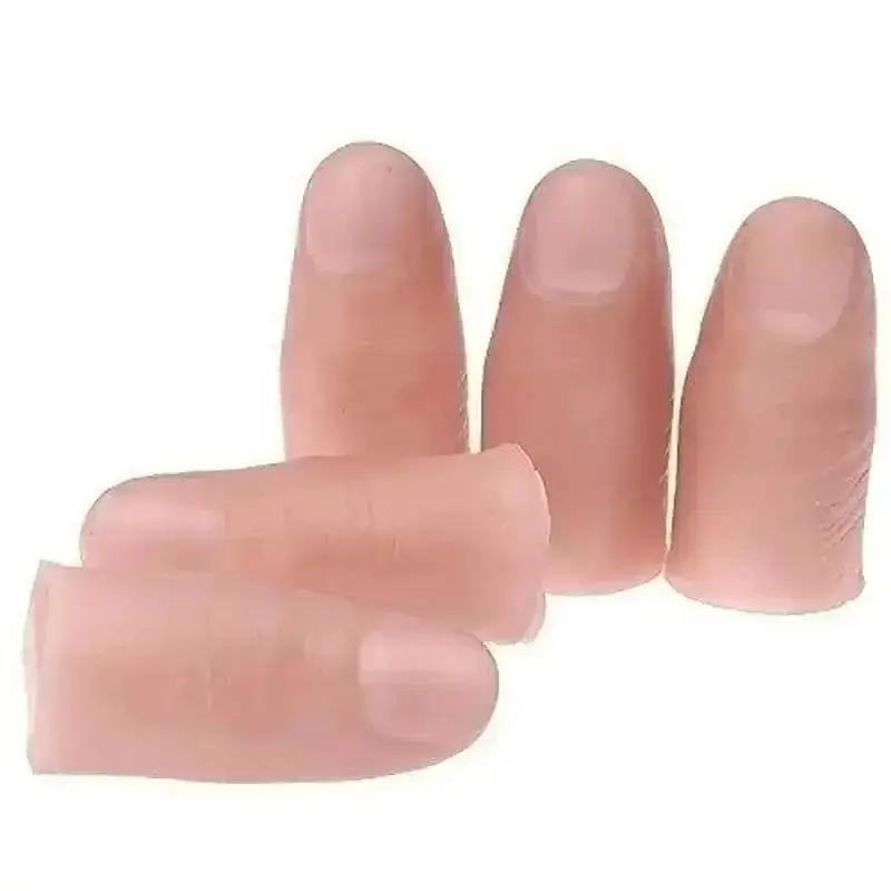 5Pcs/Set Hot Fakes Soft Thumb  - огляд і ціна Thumb Tip Magic Trick Set