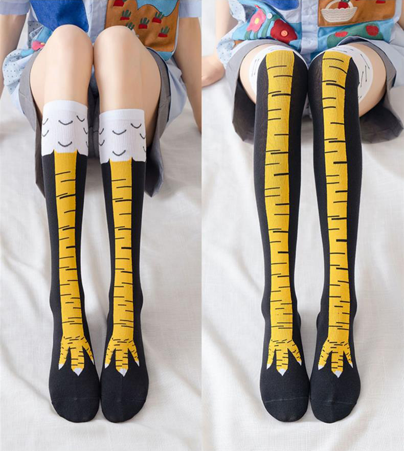 1/2paris Men Funny 3D Chicken  - огляд і ціна Funny Chicken Leg Socks