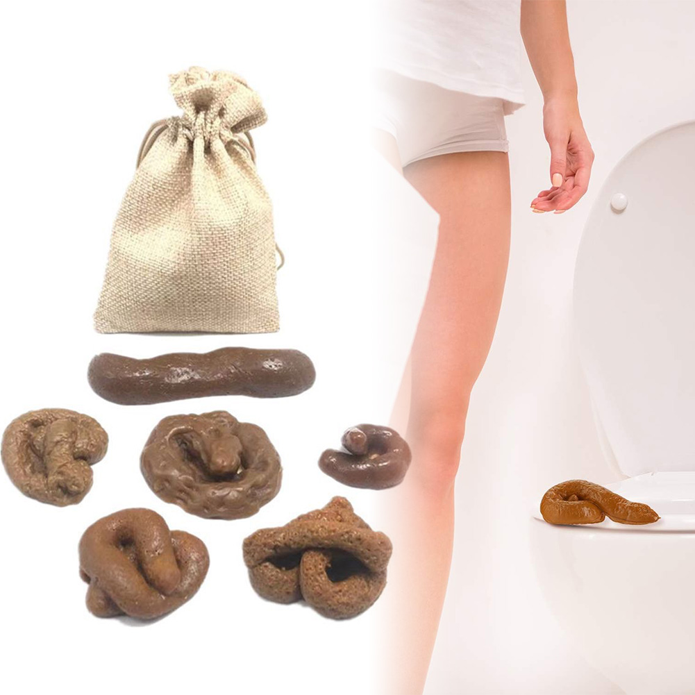 6Pcs/Set Poop Prank Toy Differ - огляд і ціна Fake Poop Gag Gift