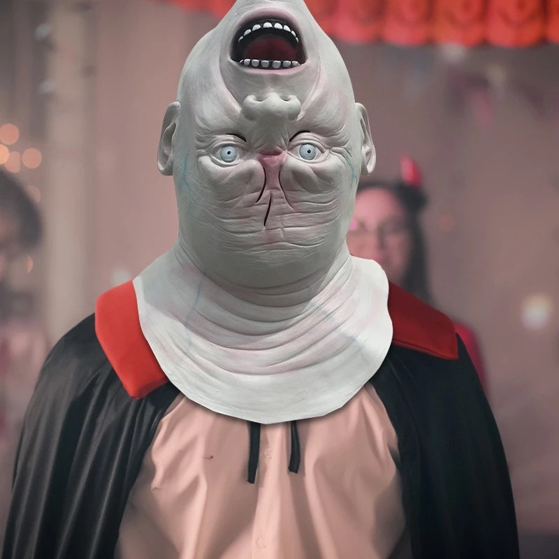 Realistic latex mask of a terr - огляд і ціна Latex Alien Mask Realistic
