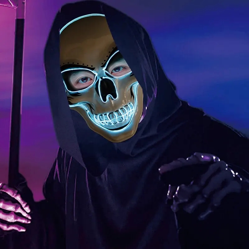 Halloween Adult Purification M - огляд і ціна Led Purge Mask Halloween