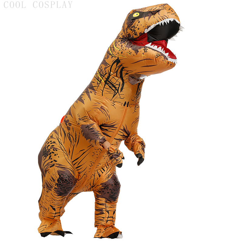 Halloween Adult  T-Rex Dinosau - огляд і ціна Inflatable Dinosaur Costume Adult