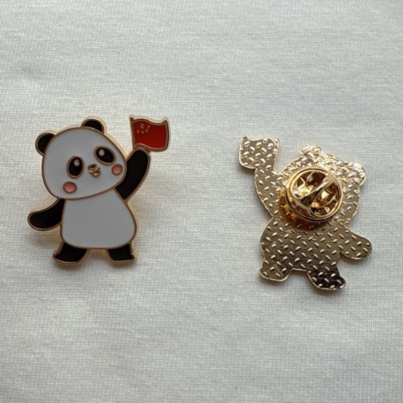 6pcs Cartoon China Panda Badge - огляд і ціна Party Supplies