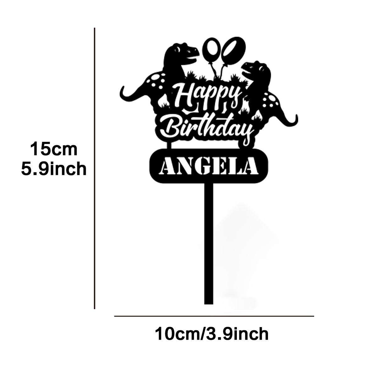 1PC Lovely Happy Birthday Wish - огляд і ціна Party Supplies