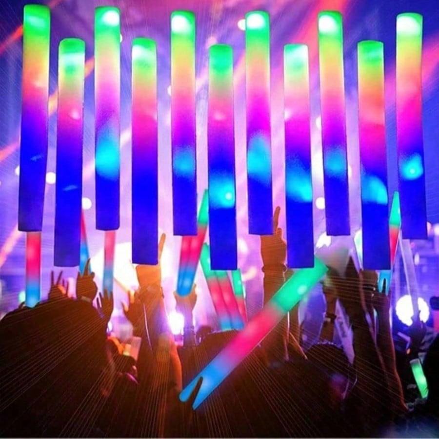 CamelParty 100PCS Foam Glow St - огляд і ціна Flashing Led Foam Sticks Party