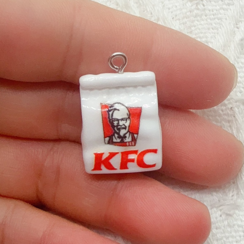 10pcs cartoon resin food bag k - огляд і ціна Novelty Gifts