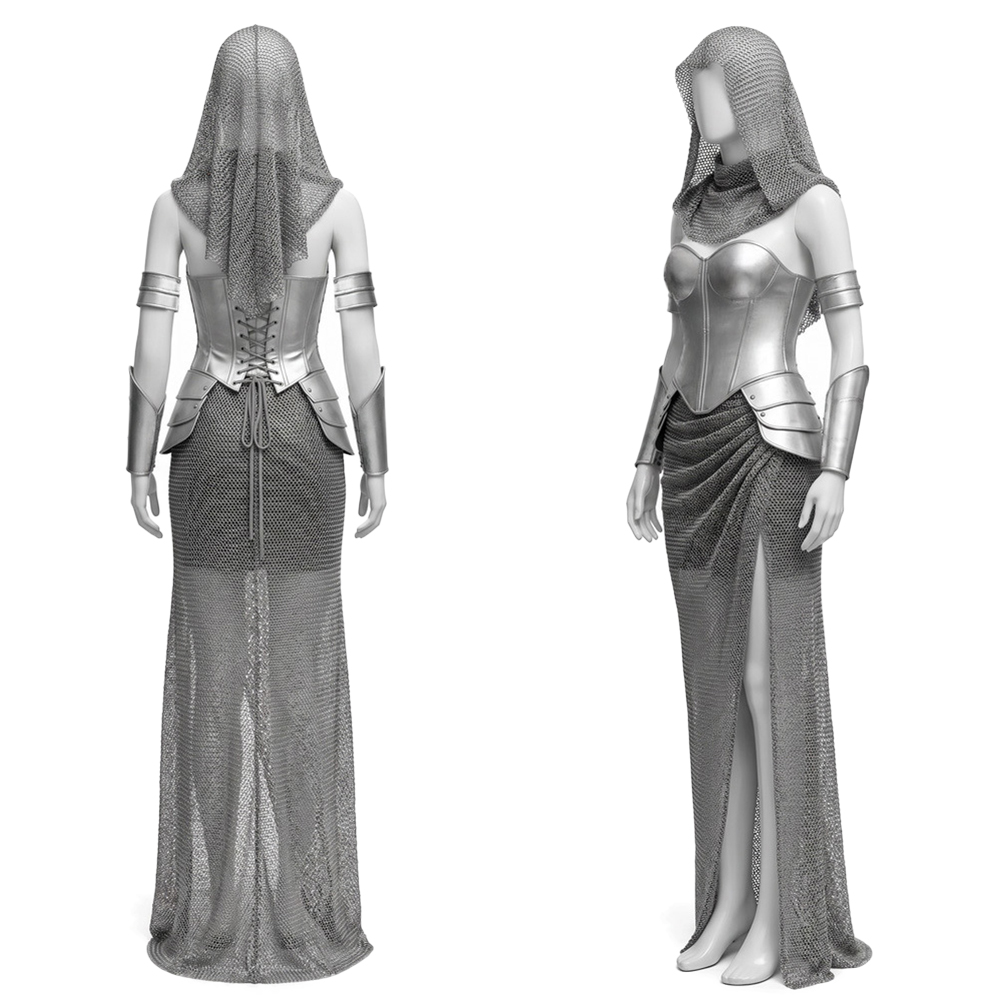 Fancy Dress Medieval Female Kn - огляд і ціна Medieval Renaissance Dress Women
