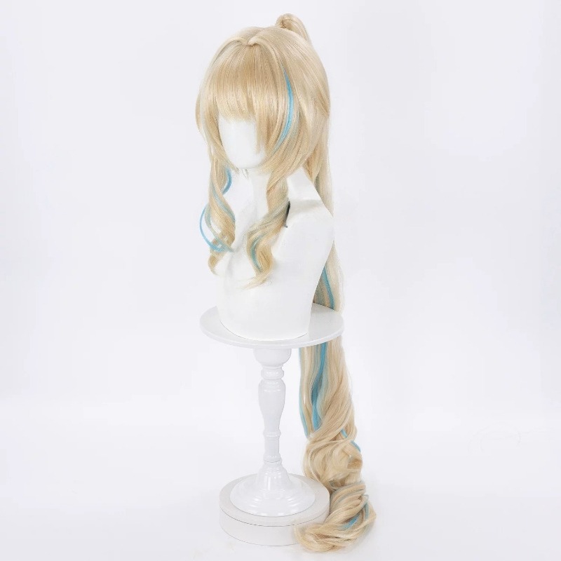 Game Genshin Impact Vesna Stri - огляд і ціна Anime Cosplay Wig Heat Resistant