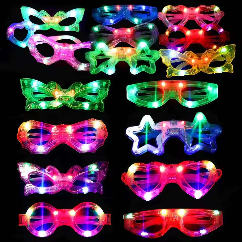 Glow In The Dark Glasses Bulk  - огляд і ціна Glow In The Dark Party Glasses
