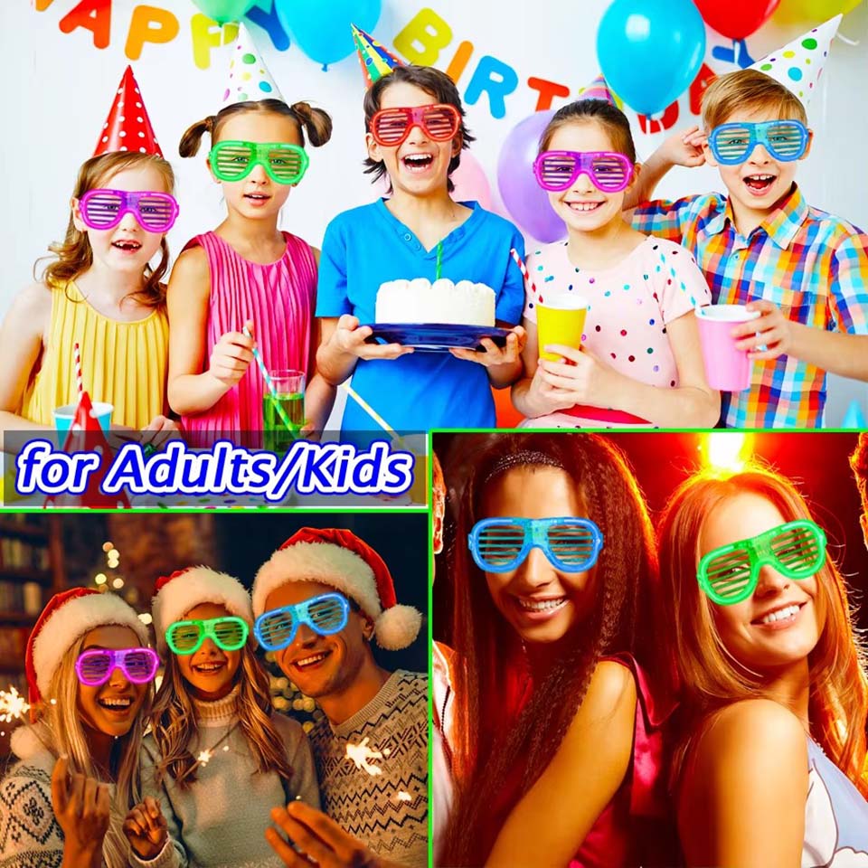 5-50 Pcs Light Up LED Glasses  - огляд і ціна Glow In The Dark Party Glasses