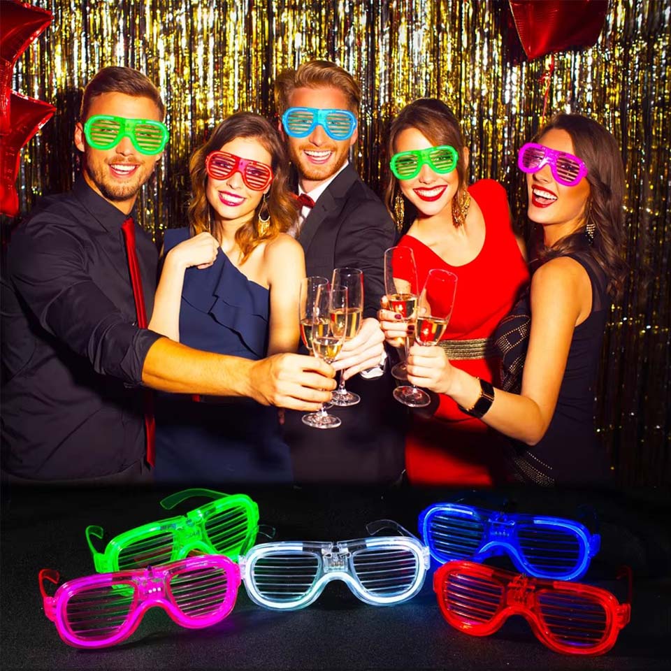 5-50 Pcs Light Up LED Glasses  - огляд і ціна Glow In The Dark Party Glasses