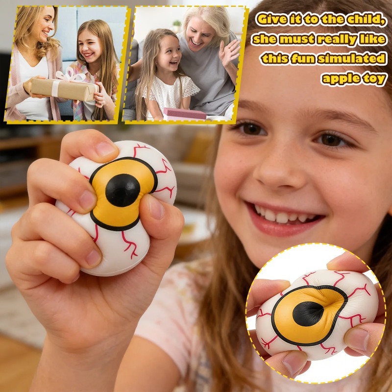Hot Sale Scary Eyeball Stress  - огляд і ціна Prank Toys