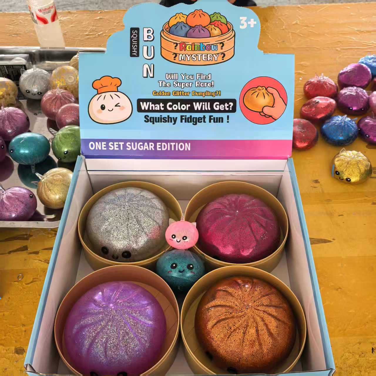 15cm Jumbo Dumpling w/bead Squ - огляд і ціна Novelty Gifts