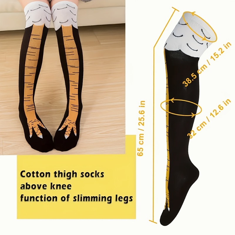 1 Pair of Fun Chicken Leg Sock - огляд і ціна Funny Chicken Leg Socks