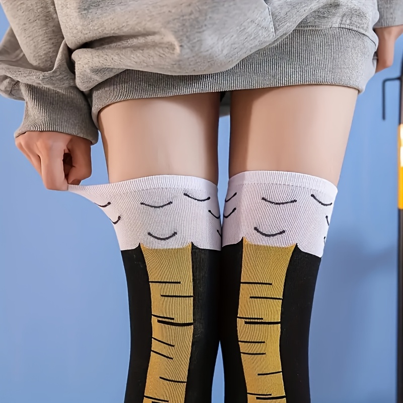 1 Pair of Fun Chicken Leg Sock - огляд і ціна Funny Chicken Leg Socks
