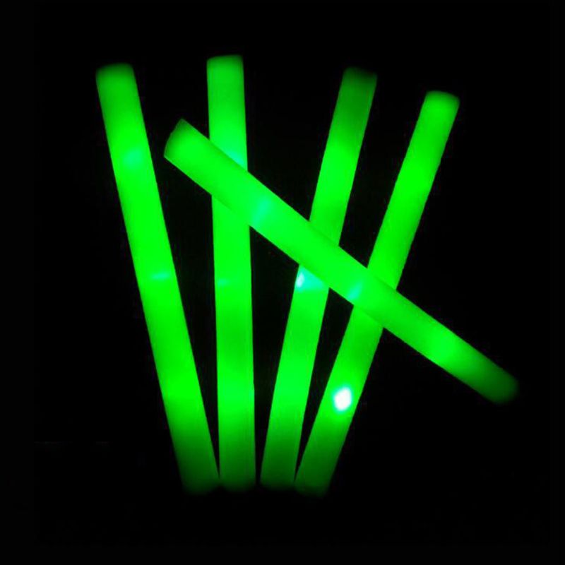 30/50 Pcs Led Foam Bar Glow In - огляд і ціна Flashing Led Foam Sticks Party