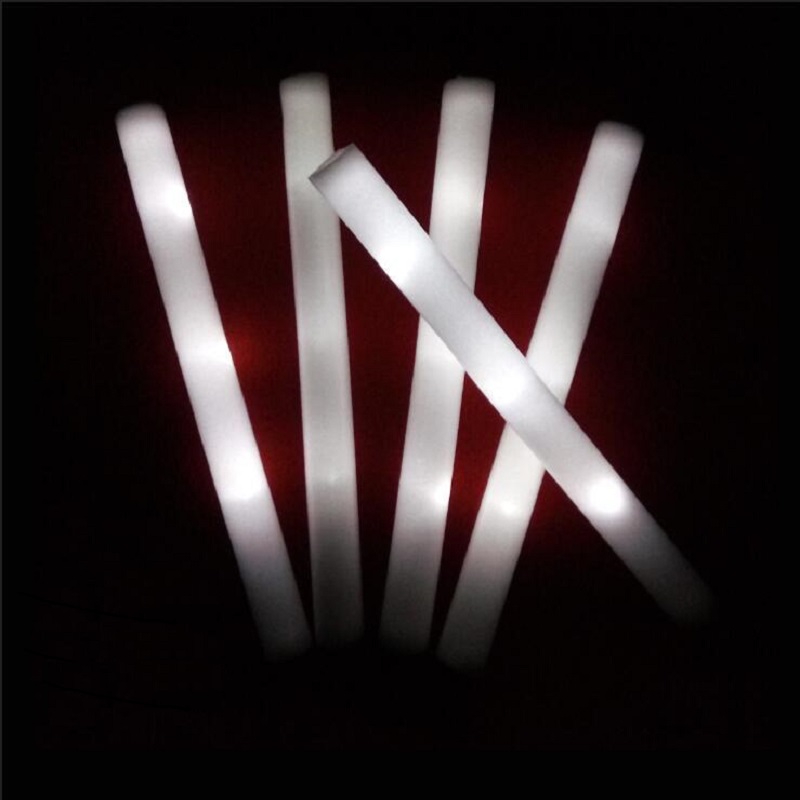 30/50 Pcs Led Foam Bar Glow In - огляд і ціна Flashing Led Foam Sticks Party