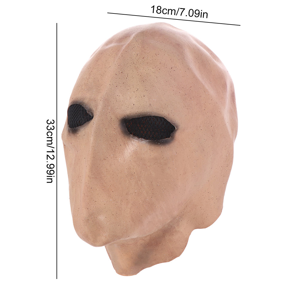 Faceless Man Halloween Slender - огляд і ціна Latex Alien Mask Realistic