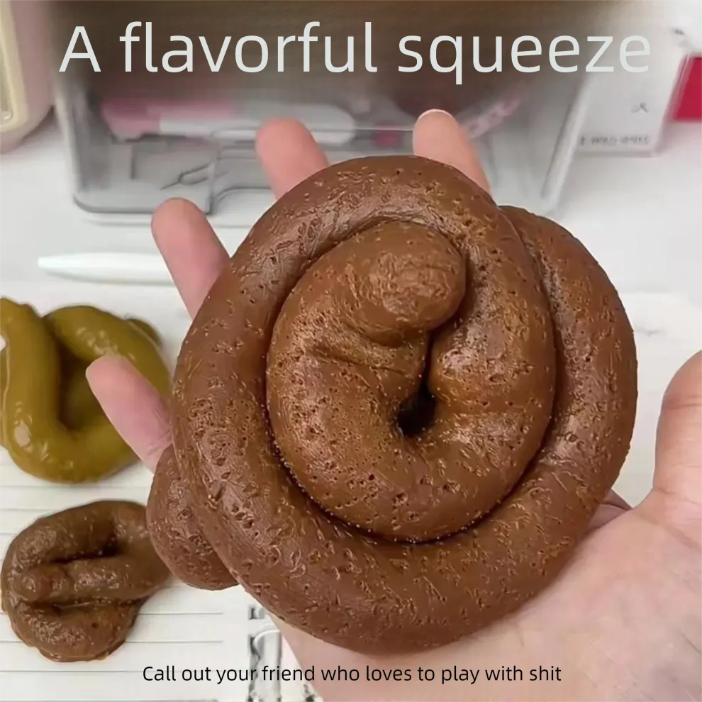 Funny Prank Poop Squishy Toy - - огляд і ціна Fake Poop Gag Gift