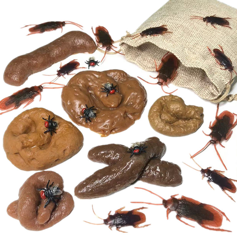 6/24PCS Soft Fake Poop Feces P - огляд і ціна Fake Poop Gag Gift