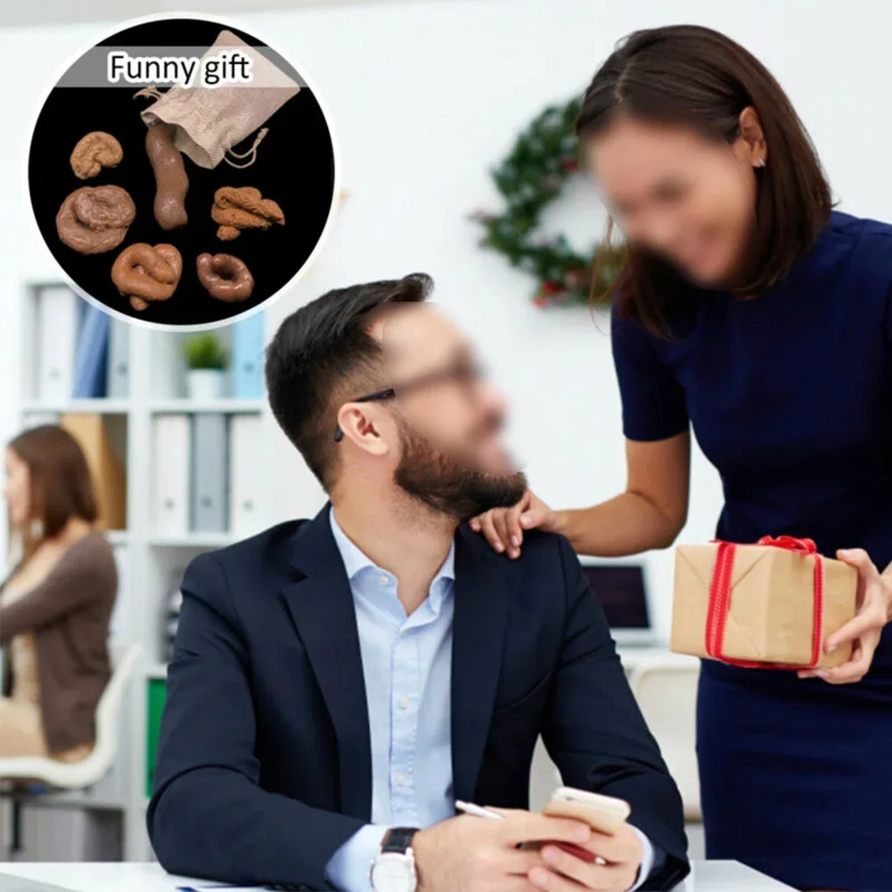6pcs Realistic Fake Dog Poop P - огляд і ціна Fake Poop Gag Gift
