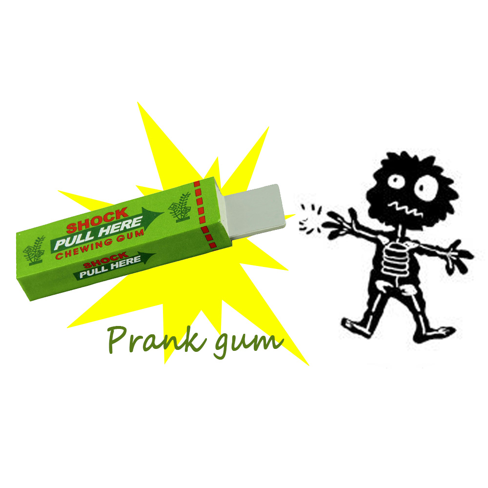 Electric Shock Joke Chewing Gu - огляд і ціна Shock Pen Prank Toy