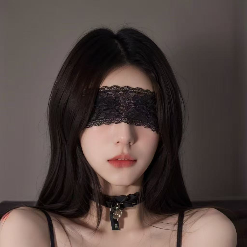 Sexy Lace Eye Mask Black Flora - огляд і ціна Party Supplies